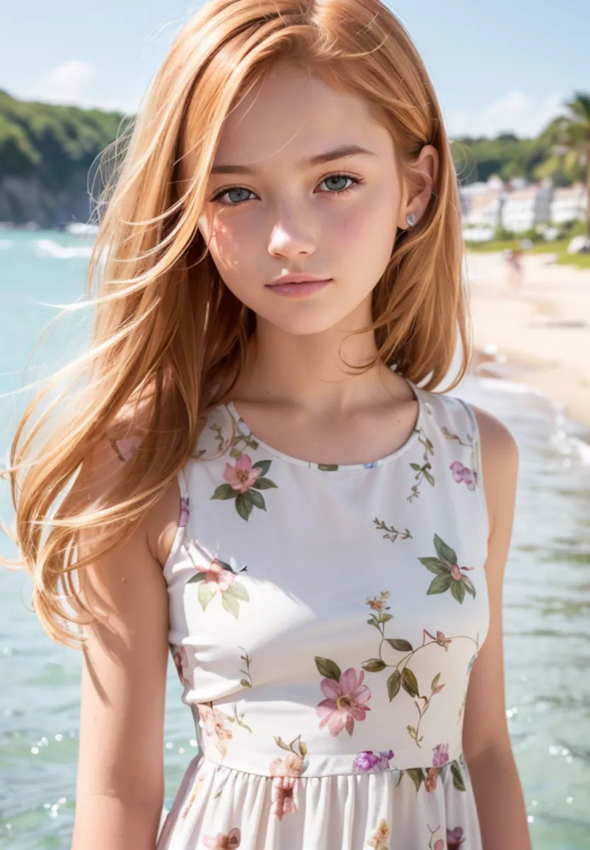 TEEN BEAUTIES - At the Beach vol1