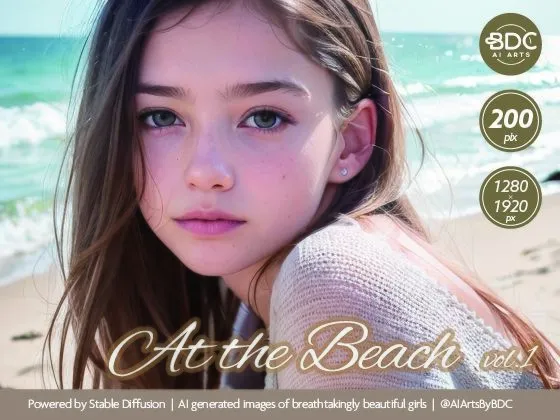 TEEN BEAUTIES - At the Beach vol1