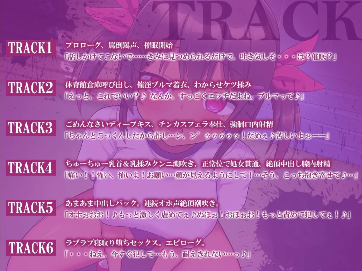 【NTR催眠】モブ僕を無視するクラスメイトを強制彼女に〜体育倉庫でだいしゅきホールドするまで〜【CG差分付き】