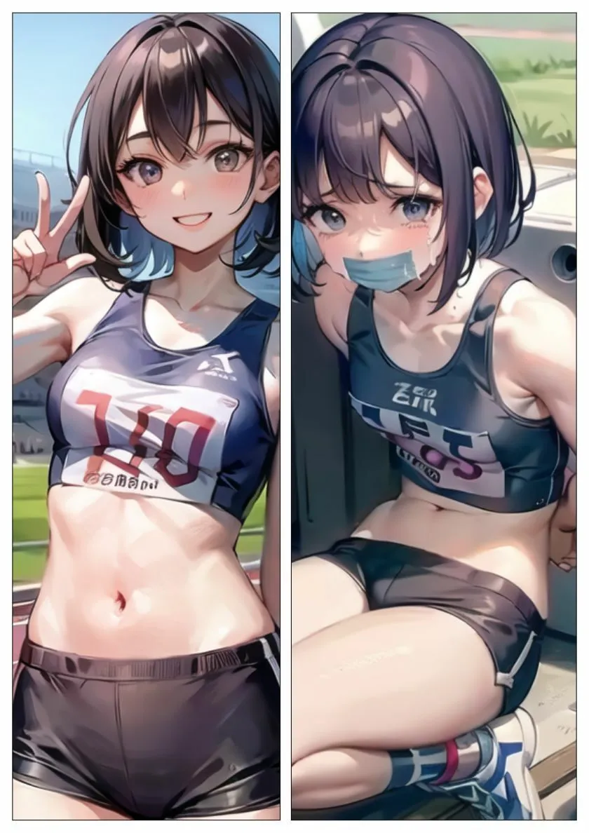 陸上女子拘束＋人妻NTR妊娠＋α