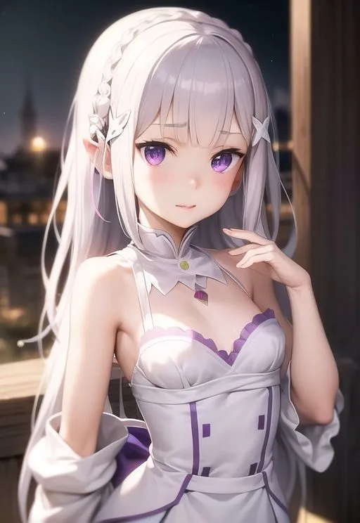 エミリアたんの純潔、いただきました？ 75ページ