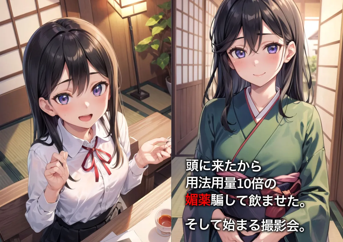 旅館跡取り娘 撮影会エロCG集【AI生成】