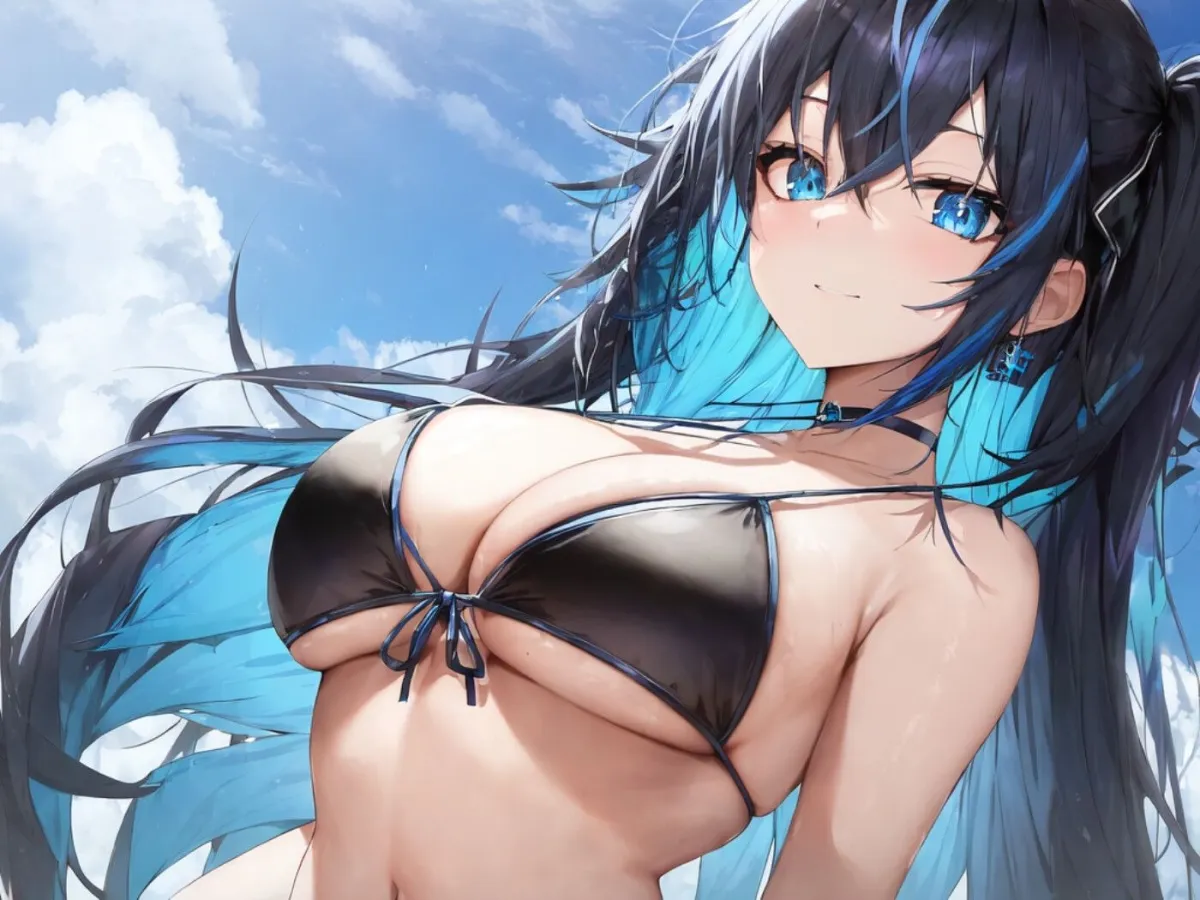 ダウナーJKを逆NTRしてみた♪〜海辺でナンパした相手は彼氏と破局寸前のギャルでした〜【＃秒ヌキショート同人】