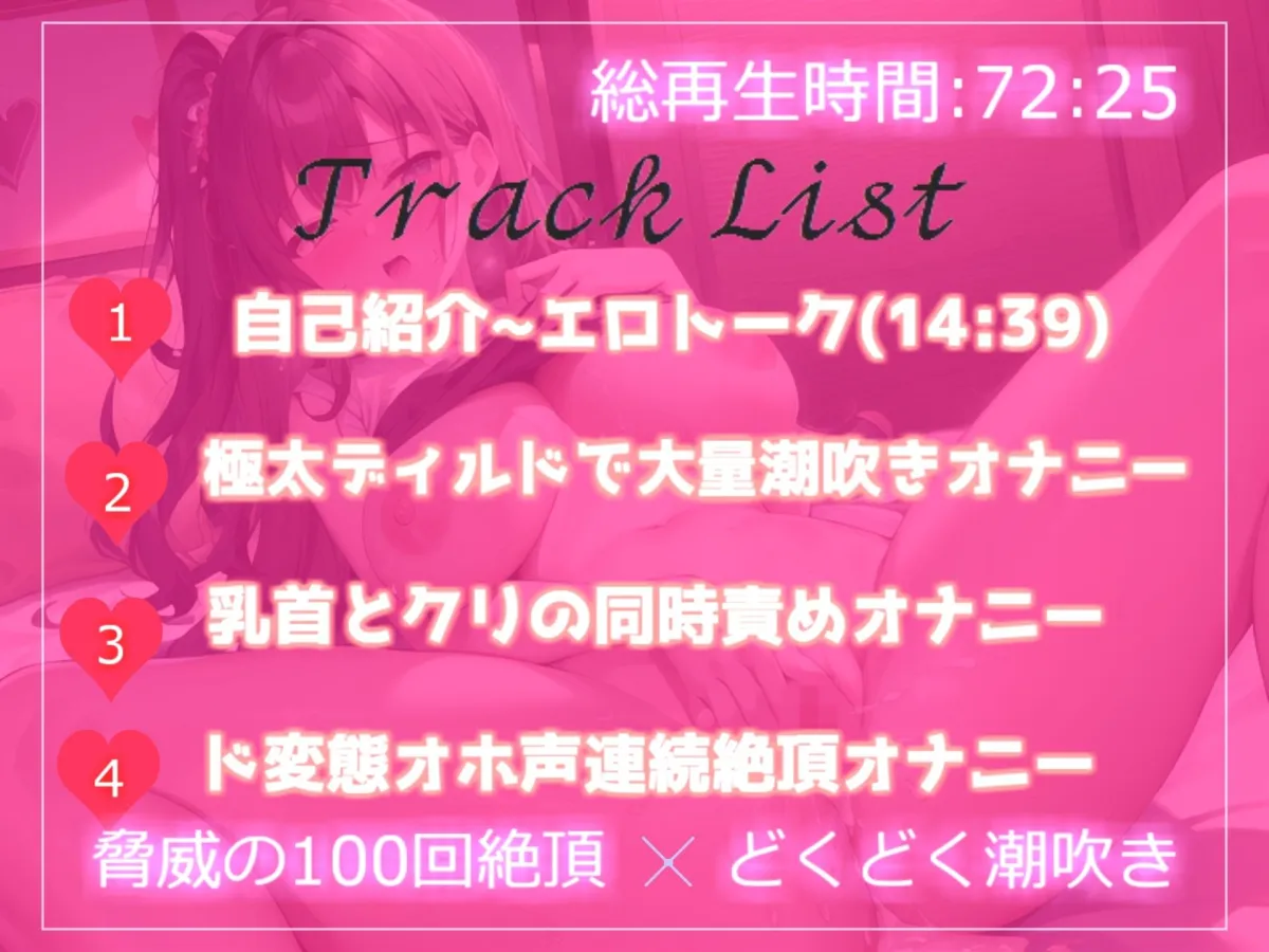 【新作価格】【オホ声】感度バツグンなFカップ巨乳美女に’1週間オナ禁’させてみたら、ガチの無限絶頂＆大量の潮吹きでとんでもないことに...【72分収録】