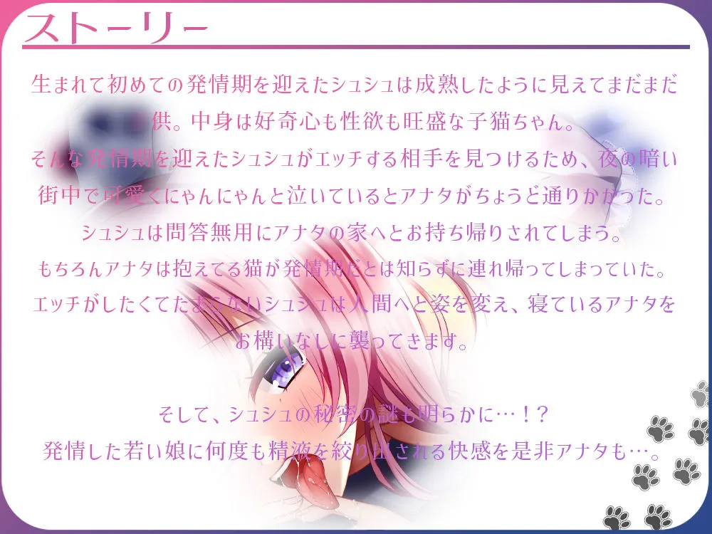 猫娘のにゃんにゃん期〜甘々発情SEXは最高だにゃぁ〜