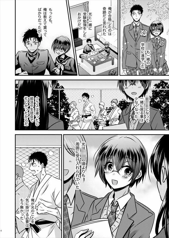 彼氏もちTS地味子のボクと親友