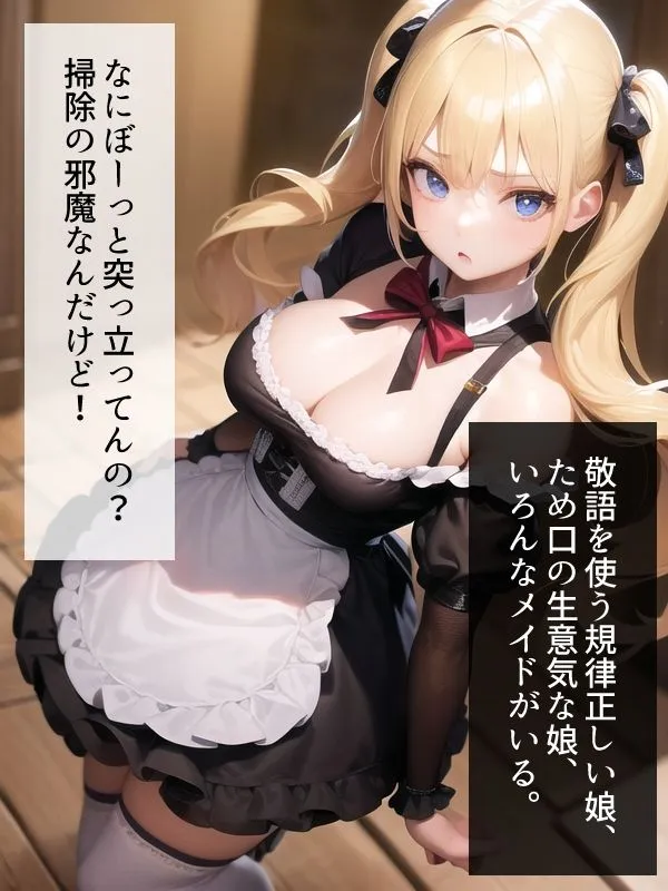 金髪ツインテメイドだけの楽園 〜ご主人様のいうことは絶対なのでいつでもおまんこし放題〜