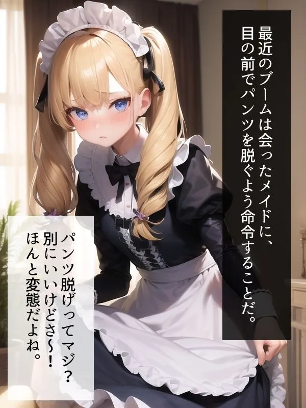 金髪ツインテメイドだけの楽園 〜ご主人様のいうことは絶対なのでいつでもおまんこし放題〜