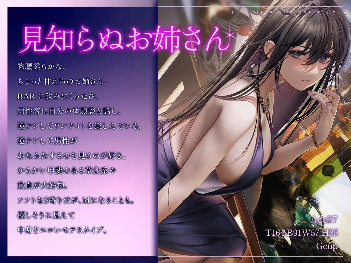 【サークル発足初作品】肉食系お姉さんの逆ナンワンナイト 〜甘い誘惑のSEX体験談