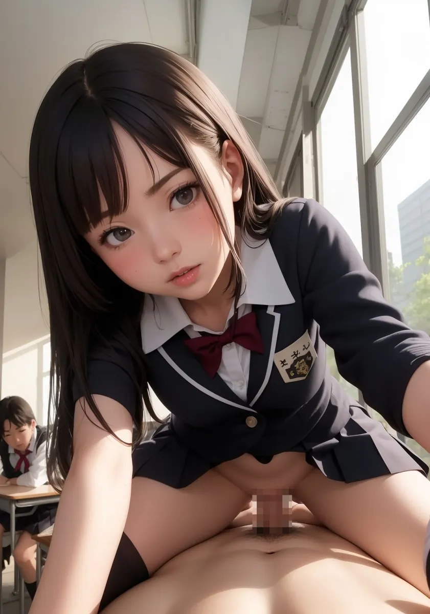 【制服美少女AIイラスト集】AI JKMODE R18【PNG250枚/PDF付】