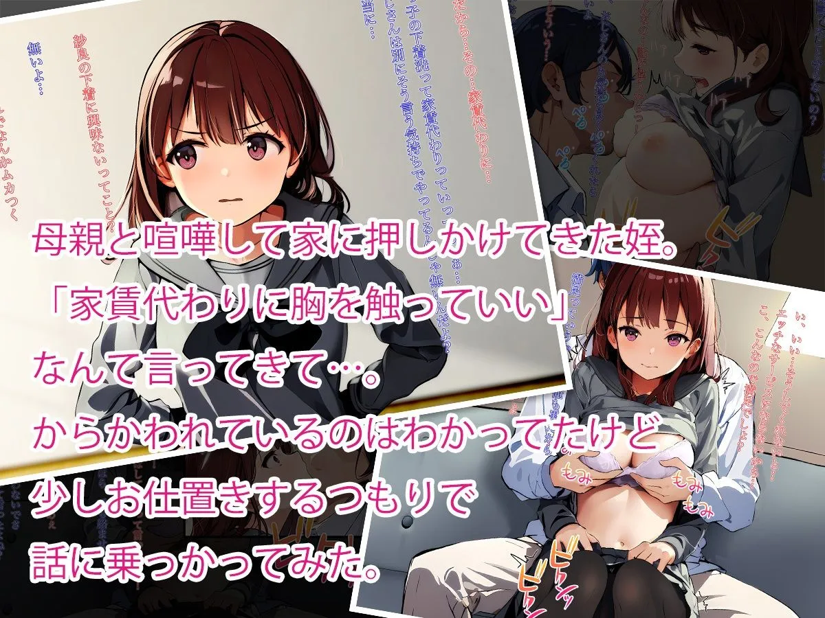 ツンツンした家出JC（姪）が、今日もちょろ可愛い