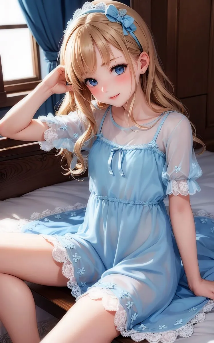［少女画報Carroll05］ Alice wearing a baby doll 200枚 PDF付