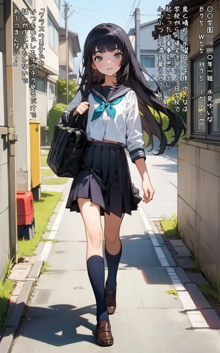 華奢で肉付きがよくない女の子を散らかった俺の部屋に招き入れた2