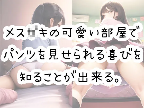 【お試し限定価格】クソガキの部屋でパンツ見せてもらった
