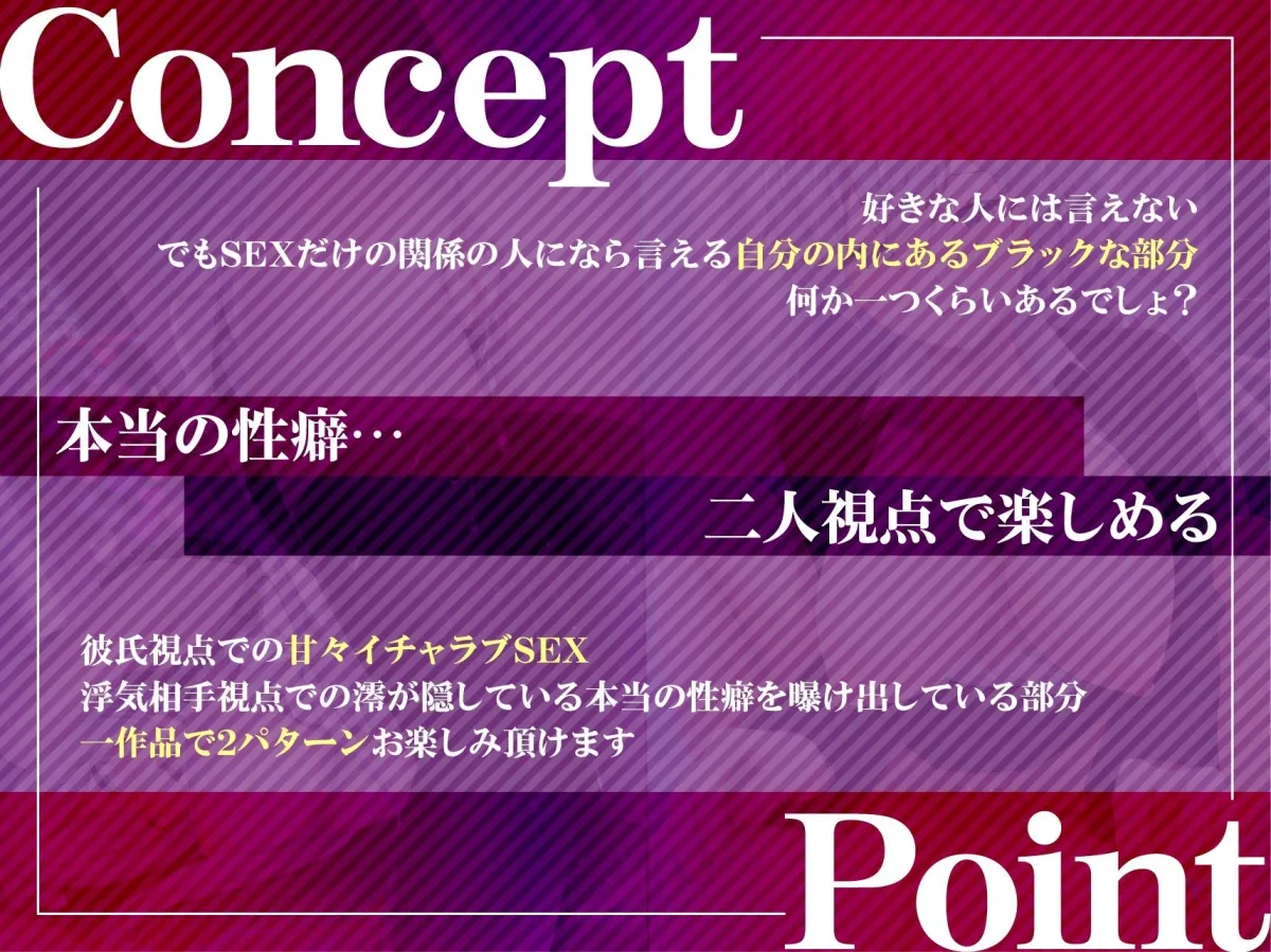 【期間限定110円】二股彼女の一週間